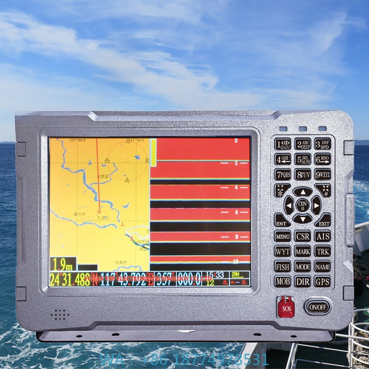 Fish Finder Gps - GPS Navigasi Ikan Kombinasi Kedalaman Laut