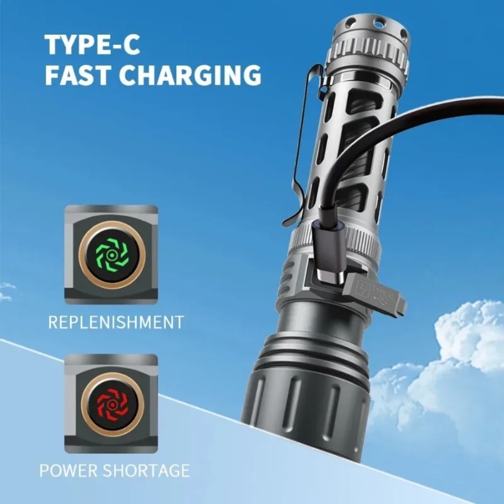 Senter Super Terang Lampu LED  - Fishing Light ulasan dan harga