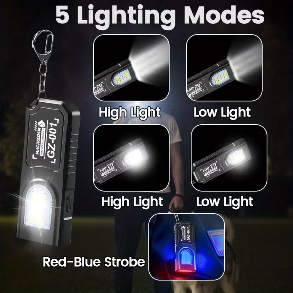 Senter Gantungan Kunci LED COB - Fishing Light ulasan dan harga